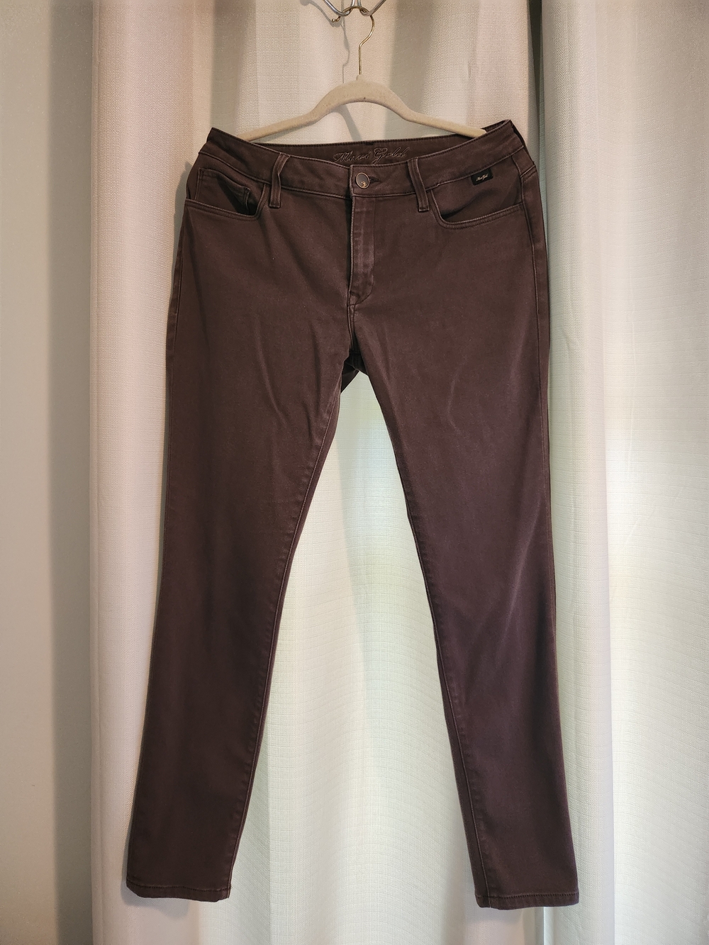 Mavi Gold Made In Turkey Women's Skinny Jeans in Brown, Size 32/32